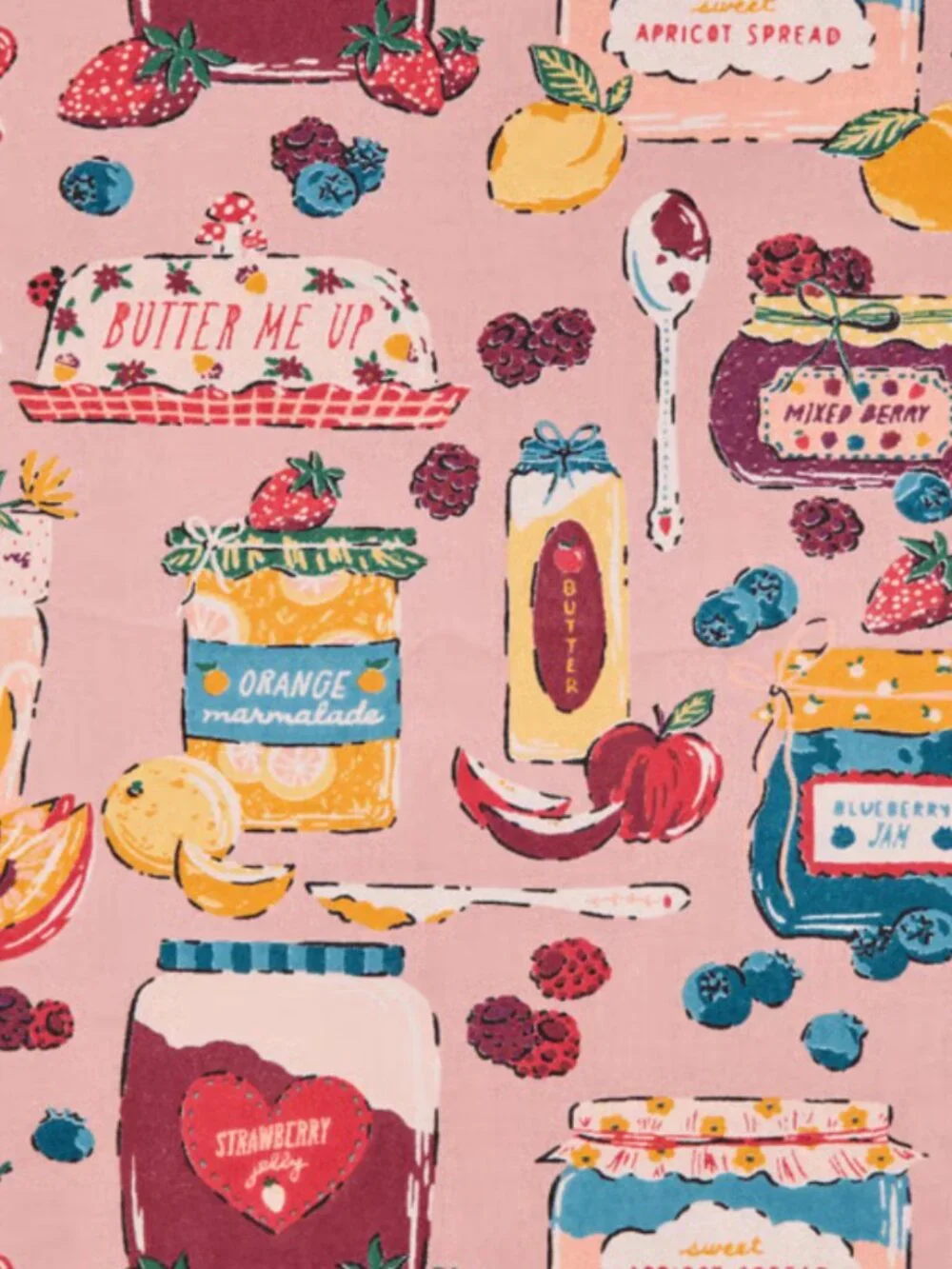 Printfresh Dinner Napkins (Set of 4) in Sweet Jams